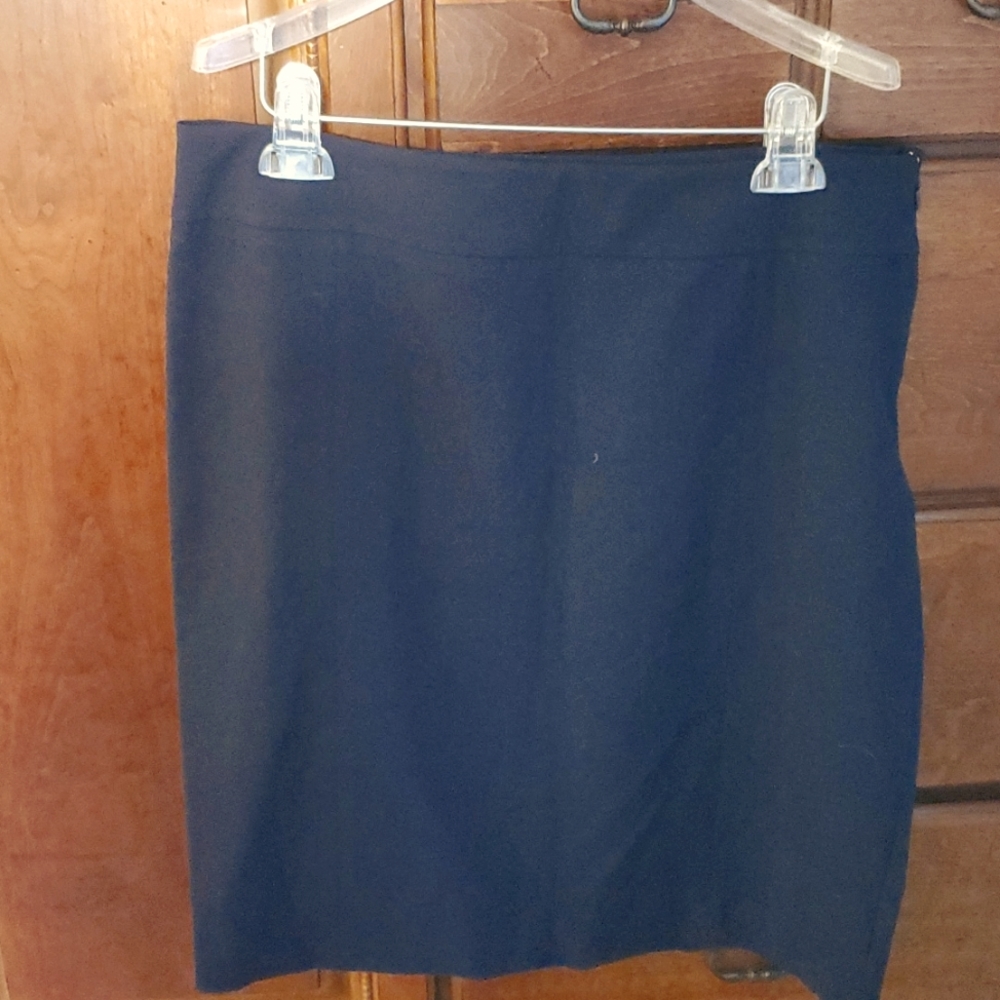 Chaus NY Navy Pencil Skirt